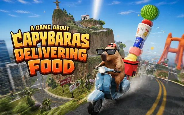 A Game About Capybaras Delivering Food game preview