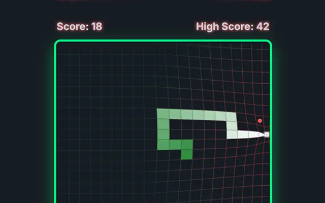 General Relativity Snake game preview