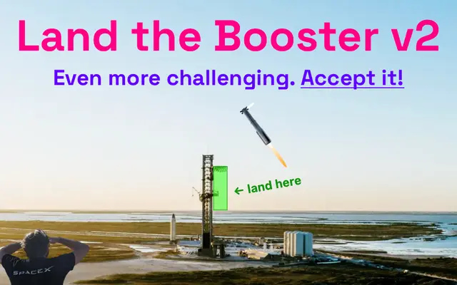 Land the Booster V2 game preview