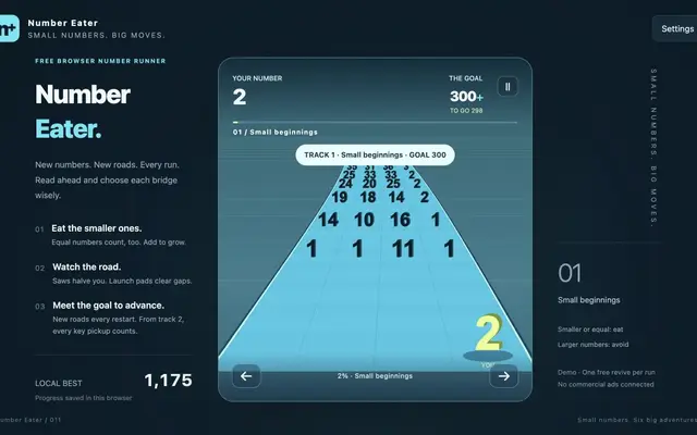 Number Eater game preview