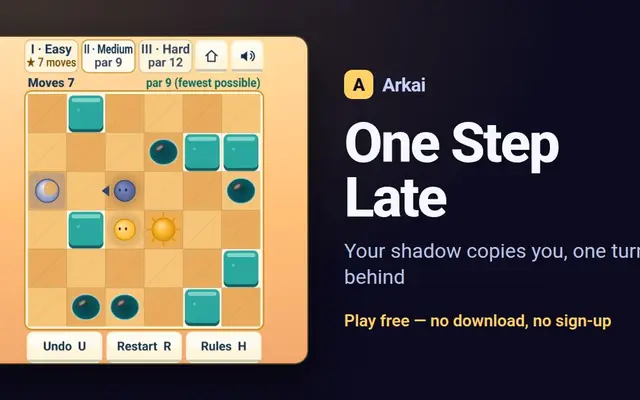 One Step Late game preview