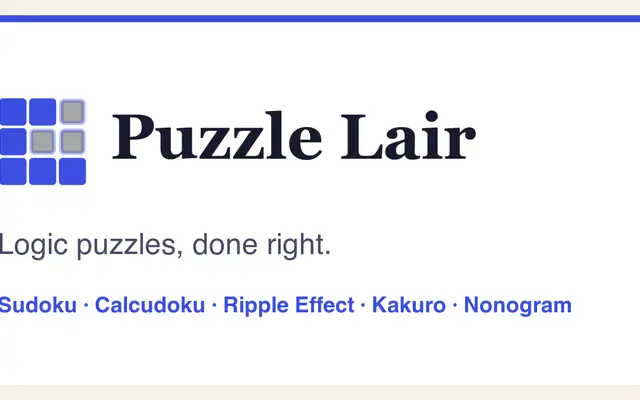 Puzzle Lair game preview