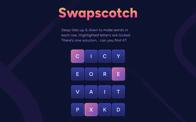 Swapscotch game preview